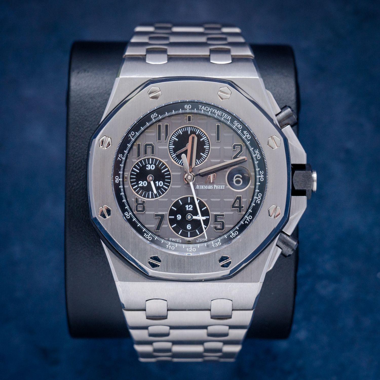 Audemars Piguet Royal Oak Offshore (26470ST) - "Elephant" Steel Bracelet Ceramic Pushers