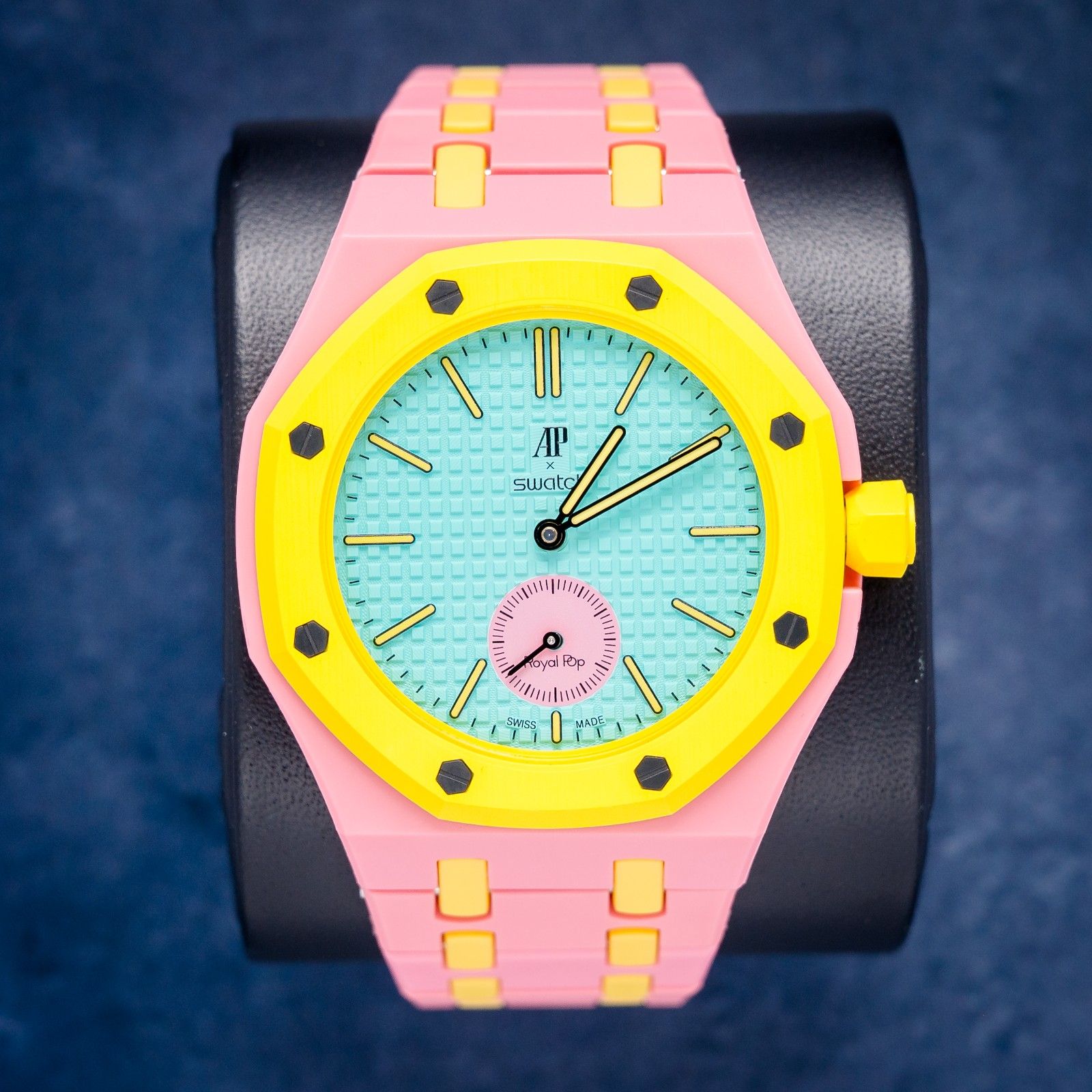 Audemars Piguet X Swatch Pink "OTG ROZ" Unworn 2026 W/box