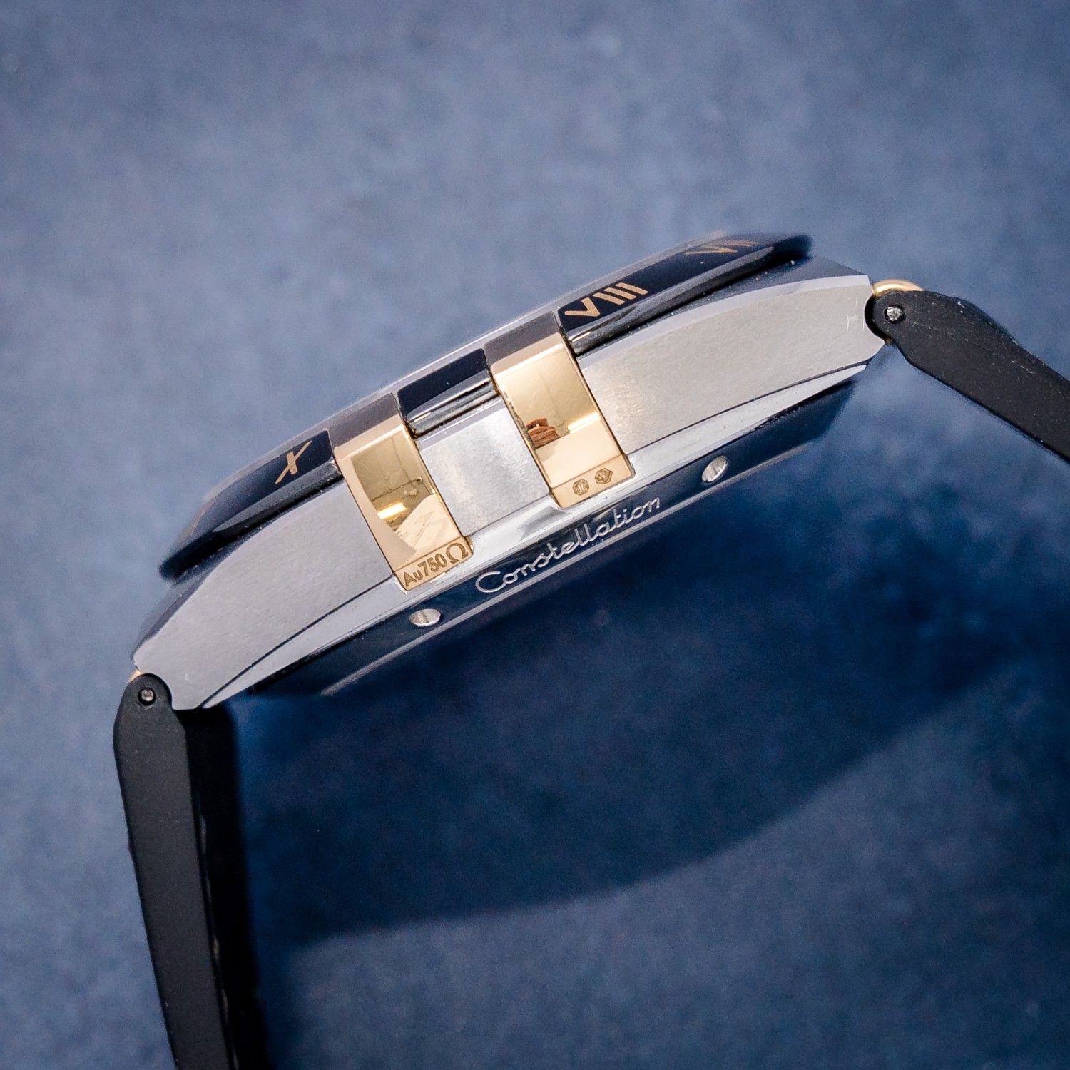 Omega Constellation - (131.23.41.21.10.001) Steel & Yellow Gold - Leather Strap - 2023 Watch, Box, 3 Cards