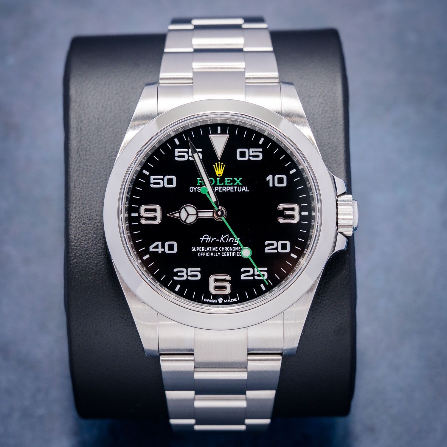 Rolex Air-King 40MM (126900) Steel - Oyster Bracelet - Black Dial - 2024 Card+WT