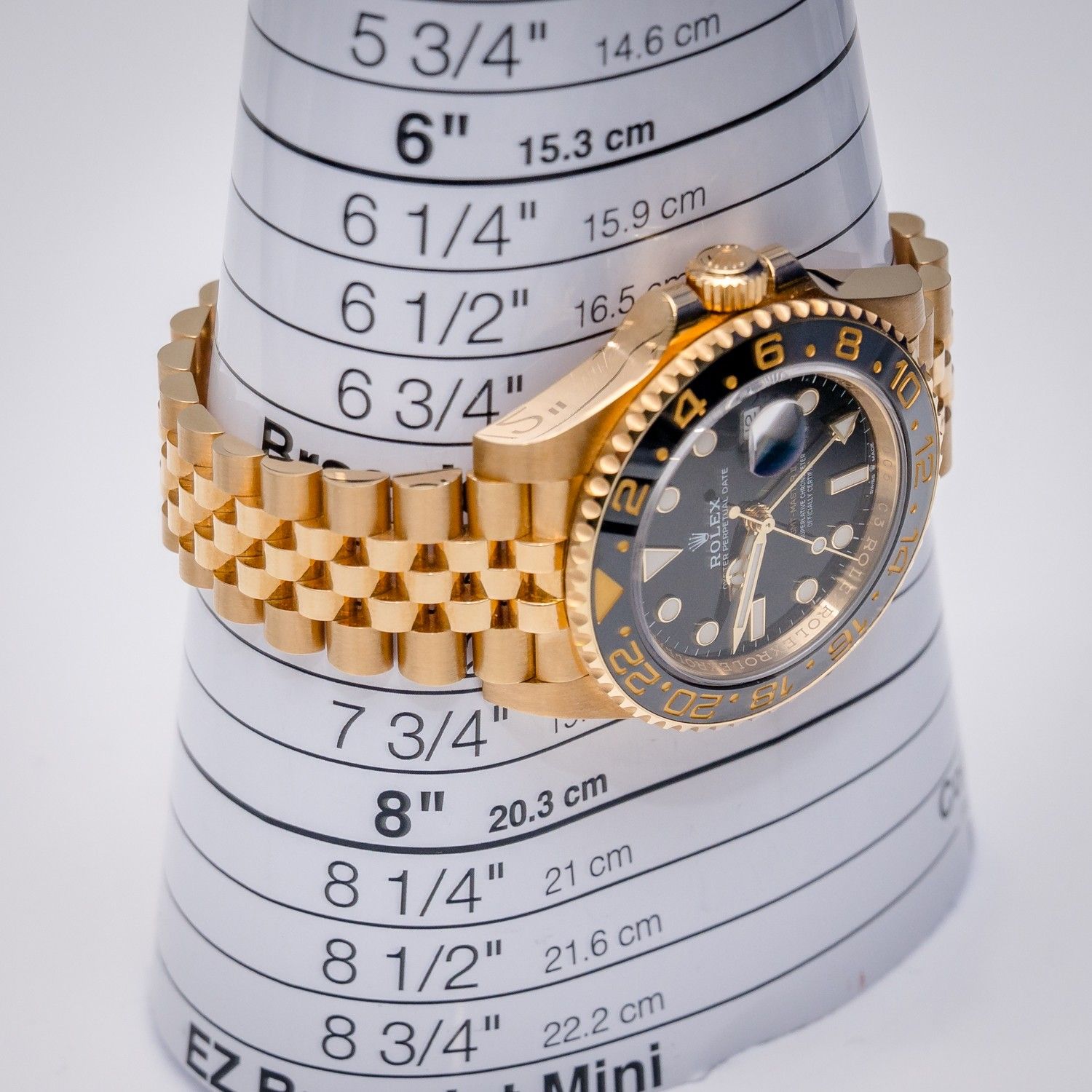Rolex GMT-Master II - 40MM (126718GRNR) Yellow Gold Jubilee - 2025 Card & Box