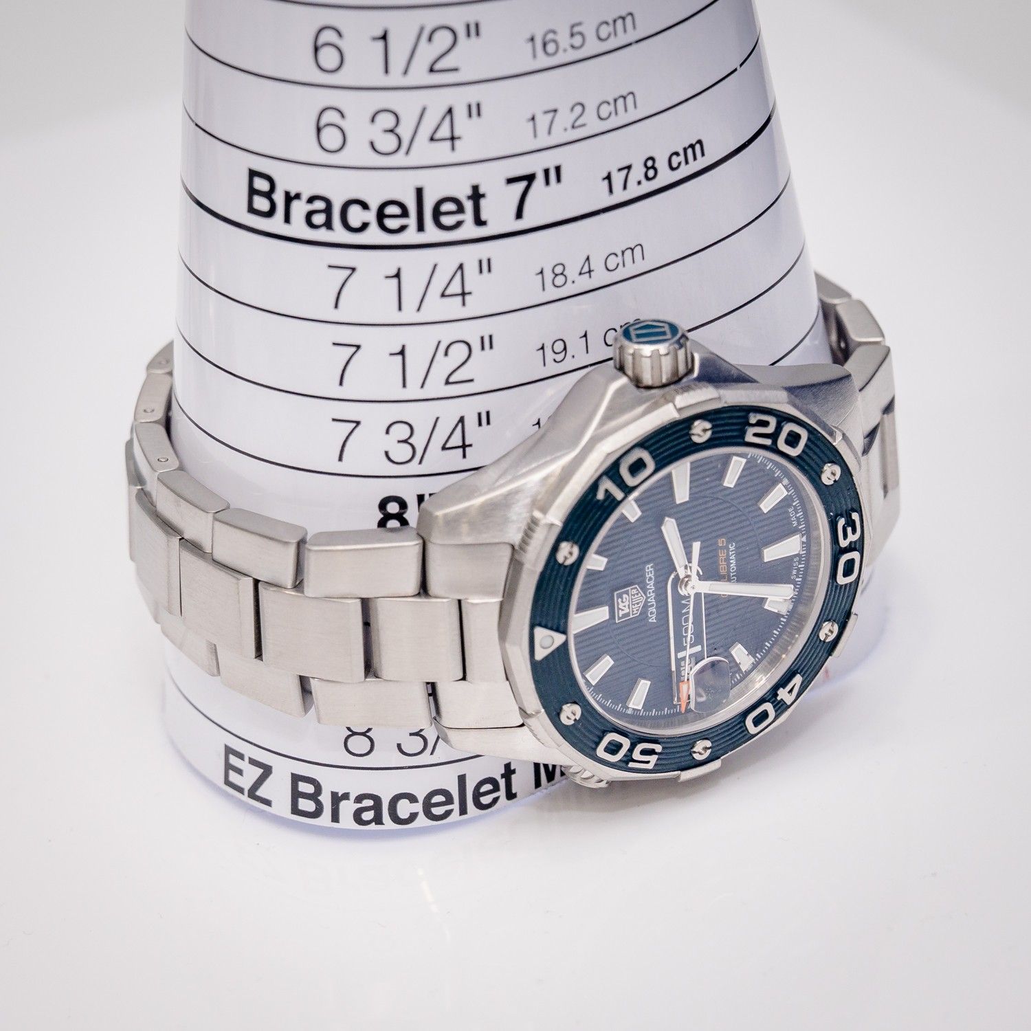 Tag Heuer - Aquaracer Calibre 5 Automatic 43MM (WAJ2112) - 2012 Card & Watch - [ib1004510]