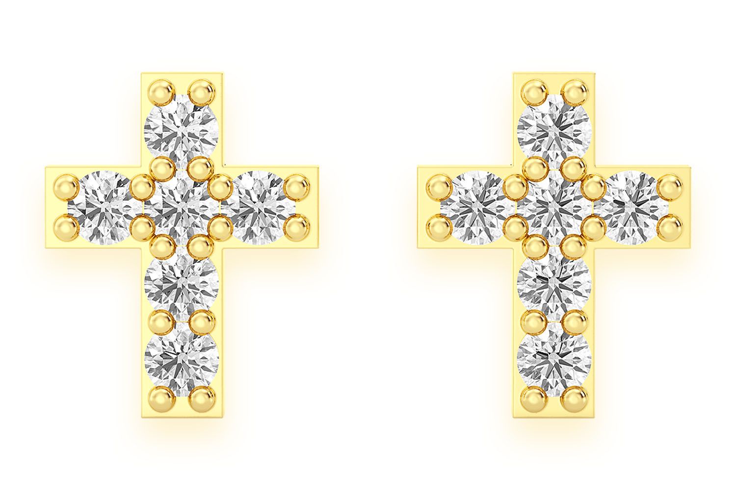 送料関税込【AMY O】Croissant Dome Stud Earrings (2色) 国内発 Croissant Small Hoop Earrings, Sterling Silver Mini Hoops