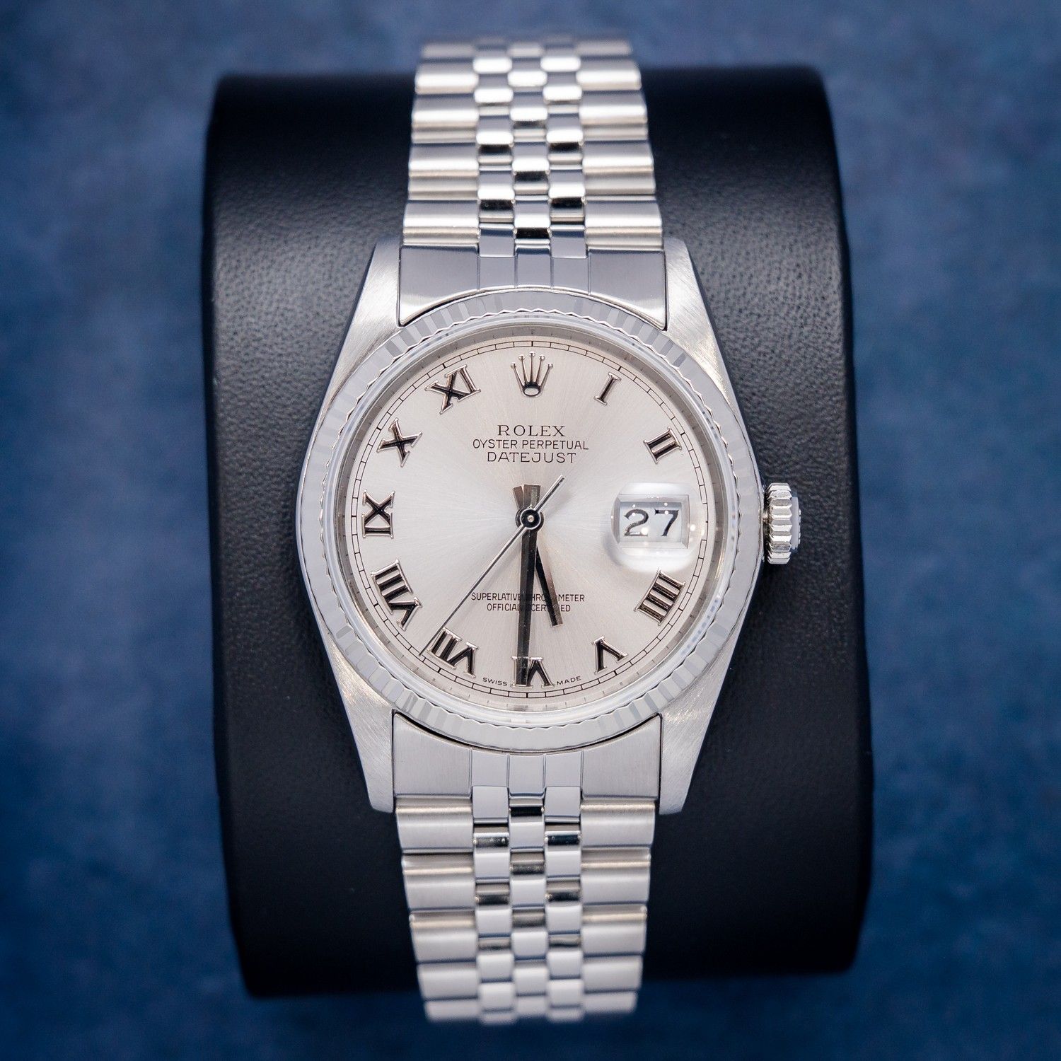 Rolex Datejust 36MM (16220) 36MM Steel - Jubilee Bracelet - Watch & Box