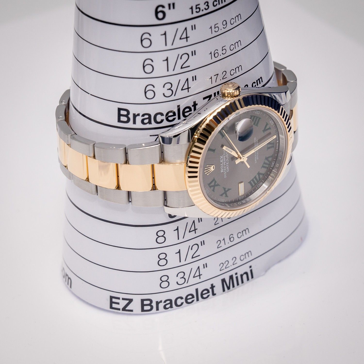 Rolex Datejust 41MM (126333) - "Wimbledon" Steel & Yellow Gold - Oyster Brac - 2022 Card+WT & Box - [buying Safe Ib1004507]