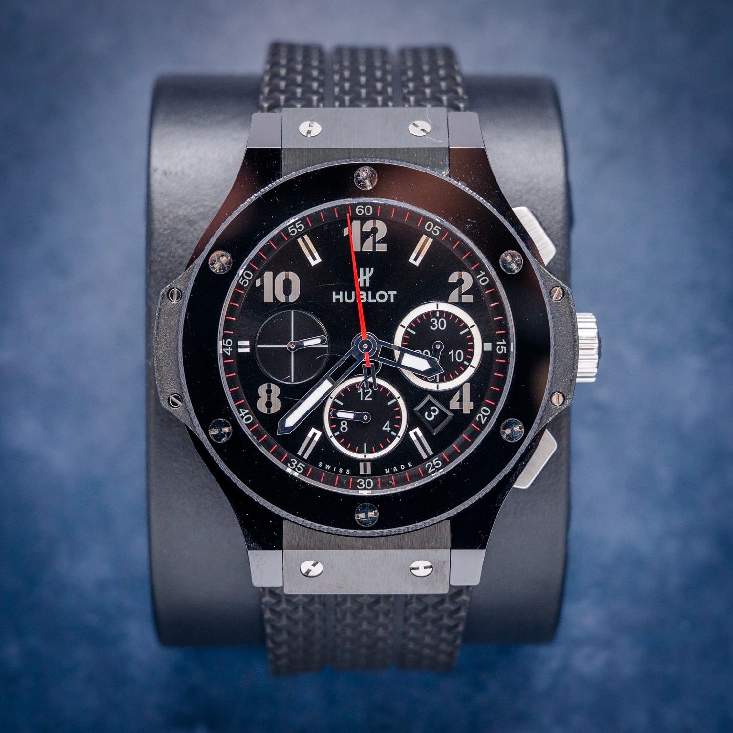 Hublot Big Bang 44MM (301.CX.130.RX) Black Ceramic - 2018 Card & Box