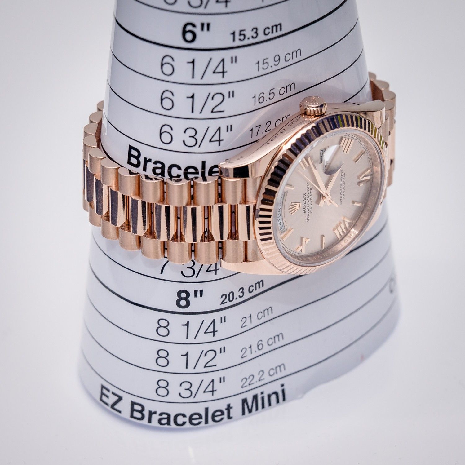 Rolex Day Date 40MM (228235) Rose Gold Presidential - Sundust Roman Dial - 2025 Card+WT & Box