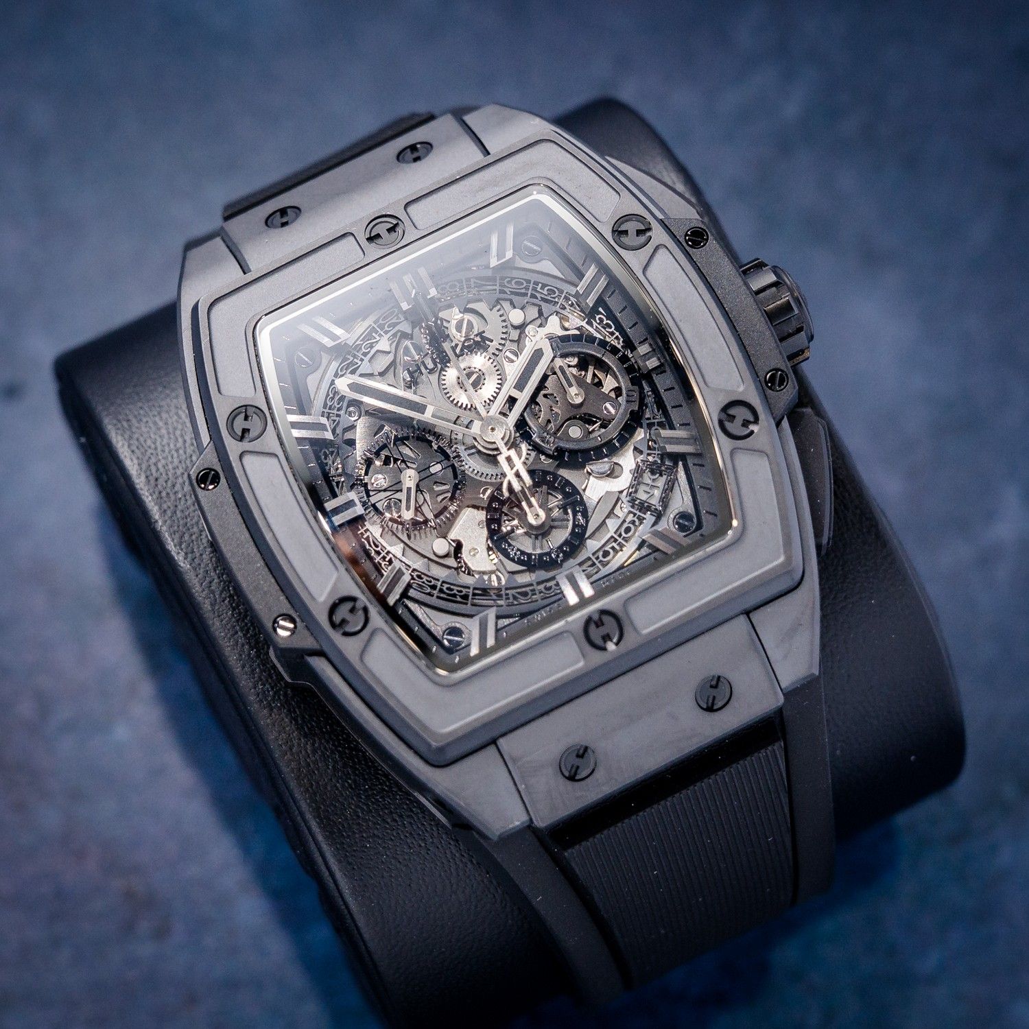 Hublot Spirit Of Bang Ceramic Skeleton 42MM (601.CI.0110.RX) - All Black