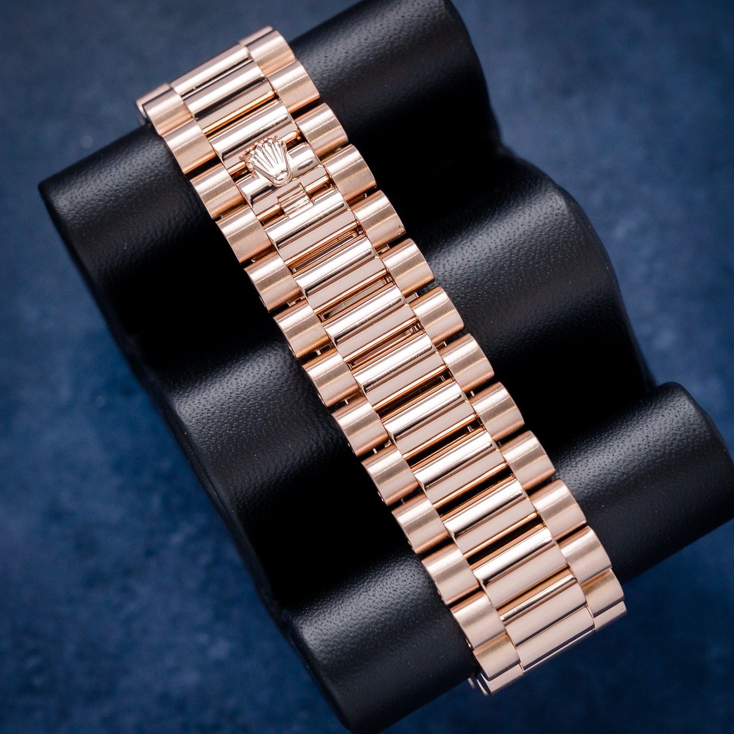 Rolex Day-Date 40MM (228345RBR) Rose Gold - Pave Diamond Dial & Diamond Bezel - Watch & Box