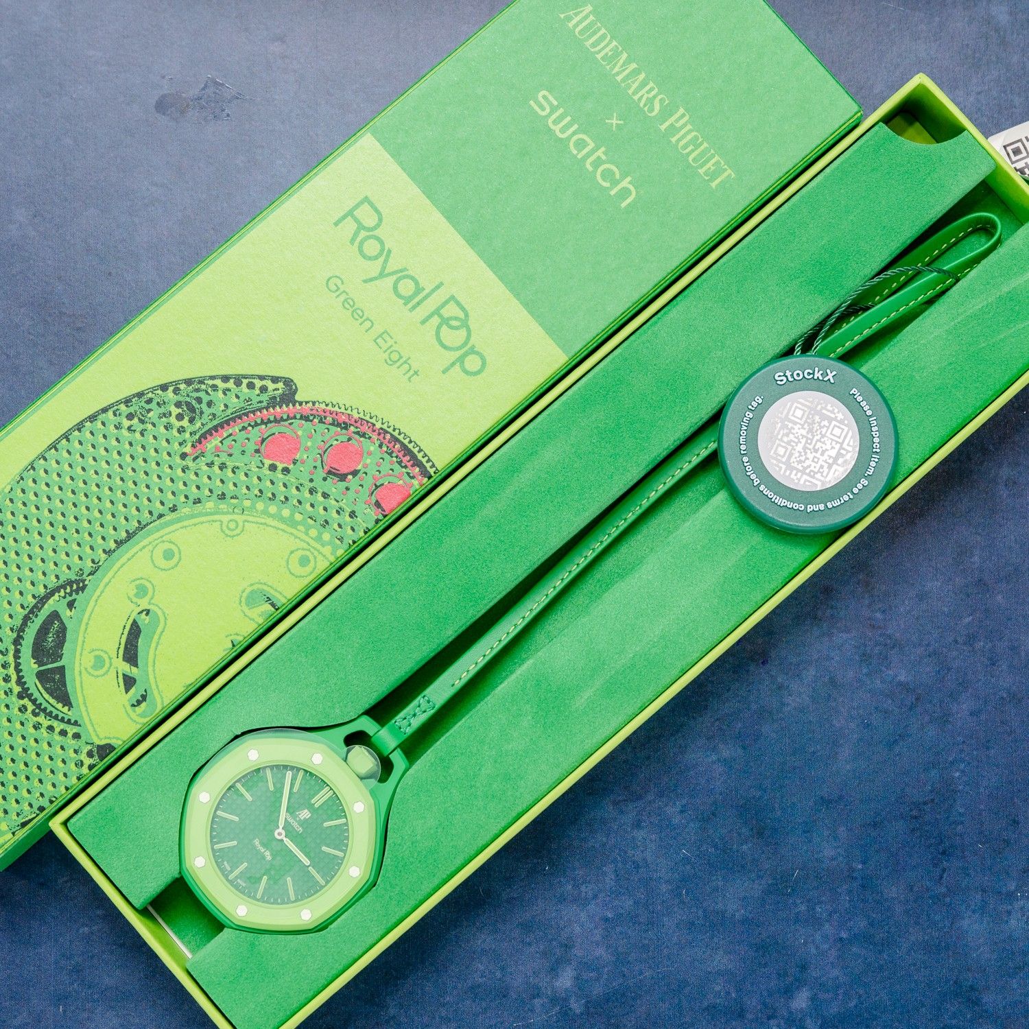Audemars Piguet X Swatch Pink "Green Eight" Unworn 2026 W/box