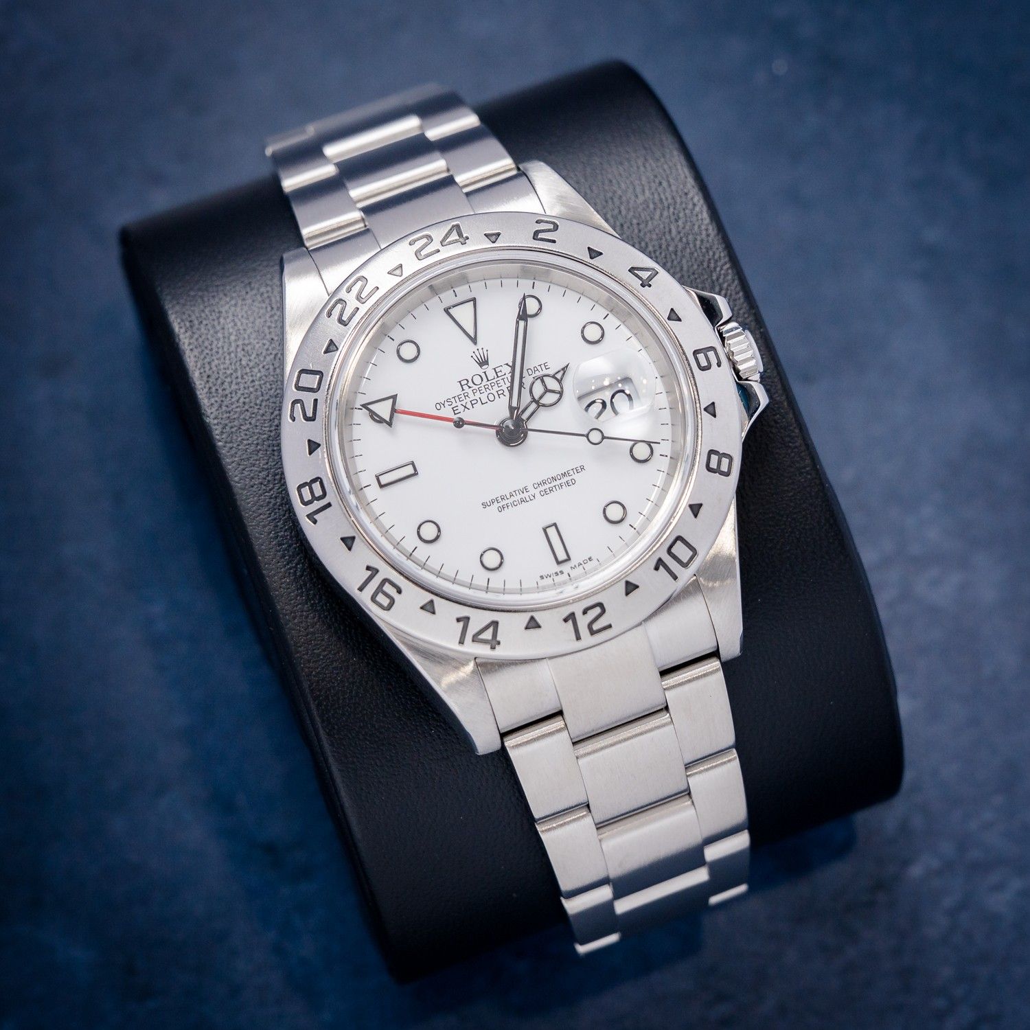 Rolex Explorer II - Steel - White Dial (16570) D Serial 20xx - Watch & Box - [buying Safe Ib1004504]