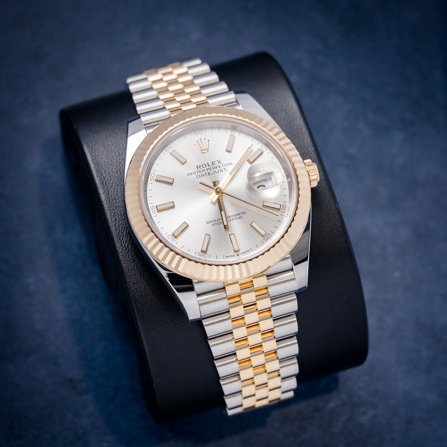 Rolex Datejust 41MM (126333) Steel & Yellow Gold - Jubilee Brac. - Champagne Index - 2026 Card & Box - [ib1004508]