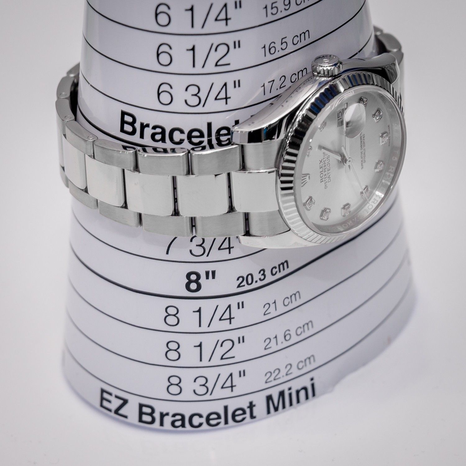 Rolex Datejust 36MM (116234) - Steel - Silver Diamond Dial - Oyster Brac - Watch & Box