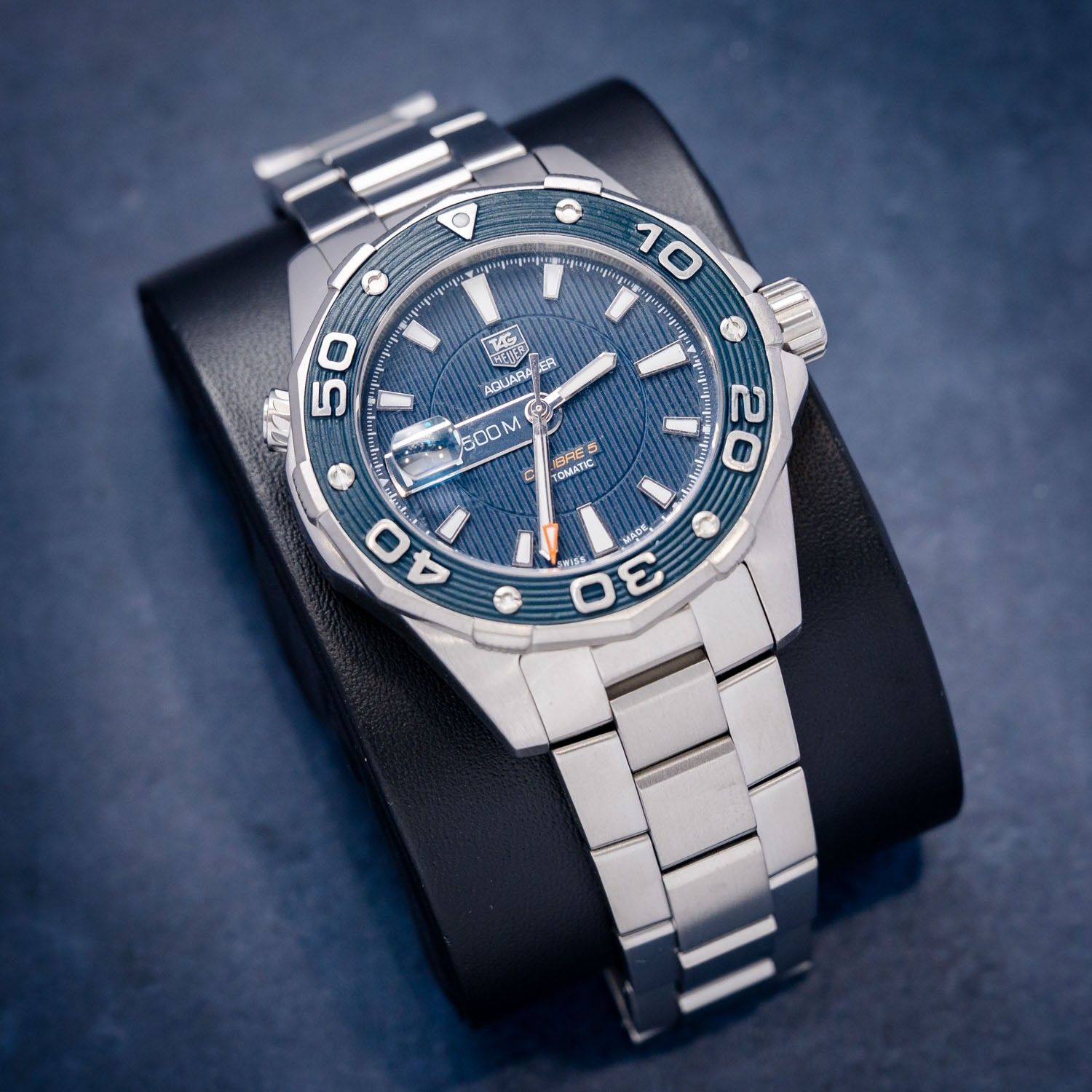Tag Heuer - Aquaracer Calibre 5 Automatic 43MM (WAJ2112) - 2012 Card & Watch - [ib1004510]