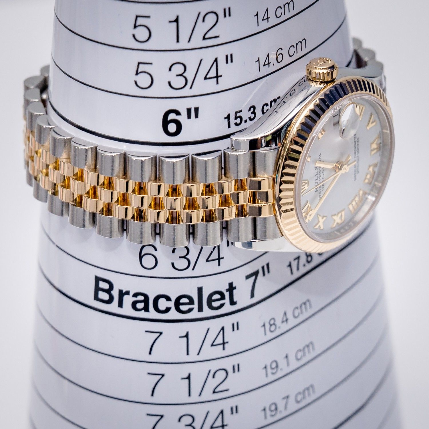 Rolex Datejust 31MM (278273) - Steel & Yellow Gold - White Roman Dial - Jubilee Brac - 2024 Card+WT & Box
