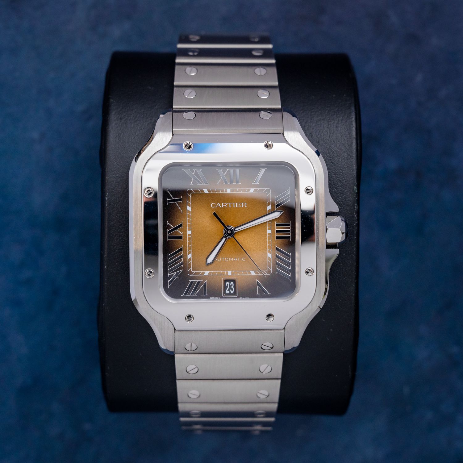 Cartier Santos 40MM (WSSA0064) Large - Brown Gradient
