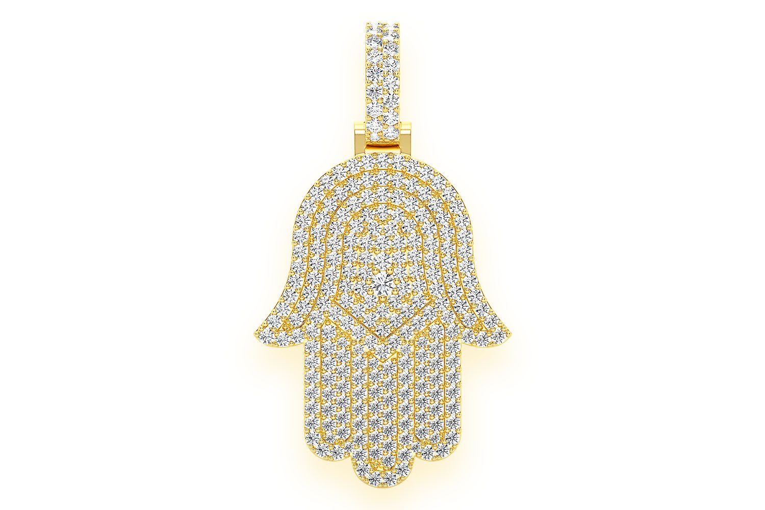 Hamsa Necklace - Moroccan Charms Jewelry Collection