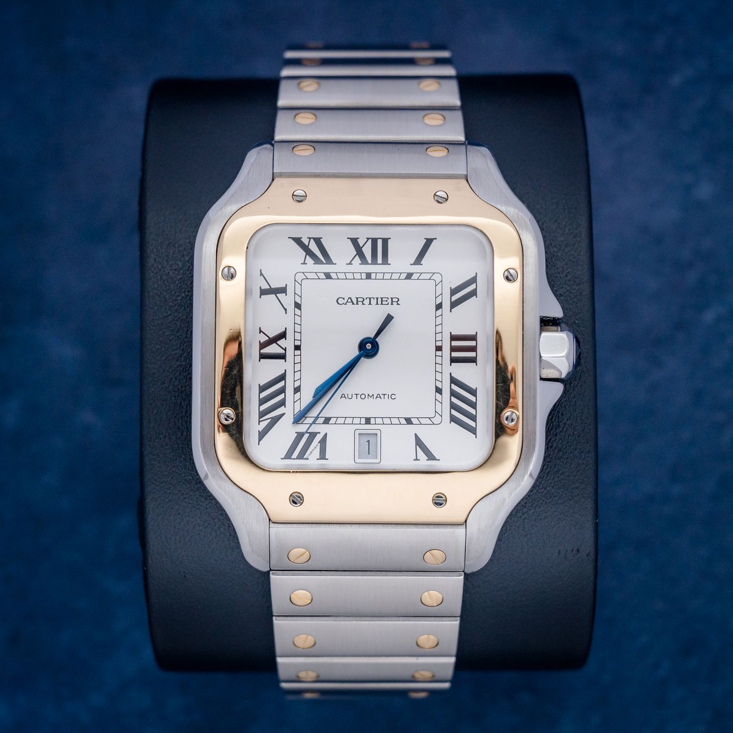 Cartier Santos Large - 40MM (W2SA0009 / 4072) Steel & Yellow Gold