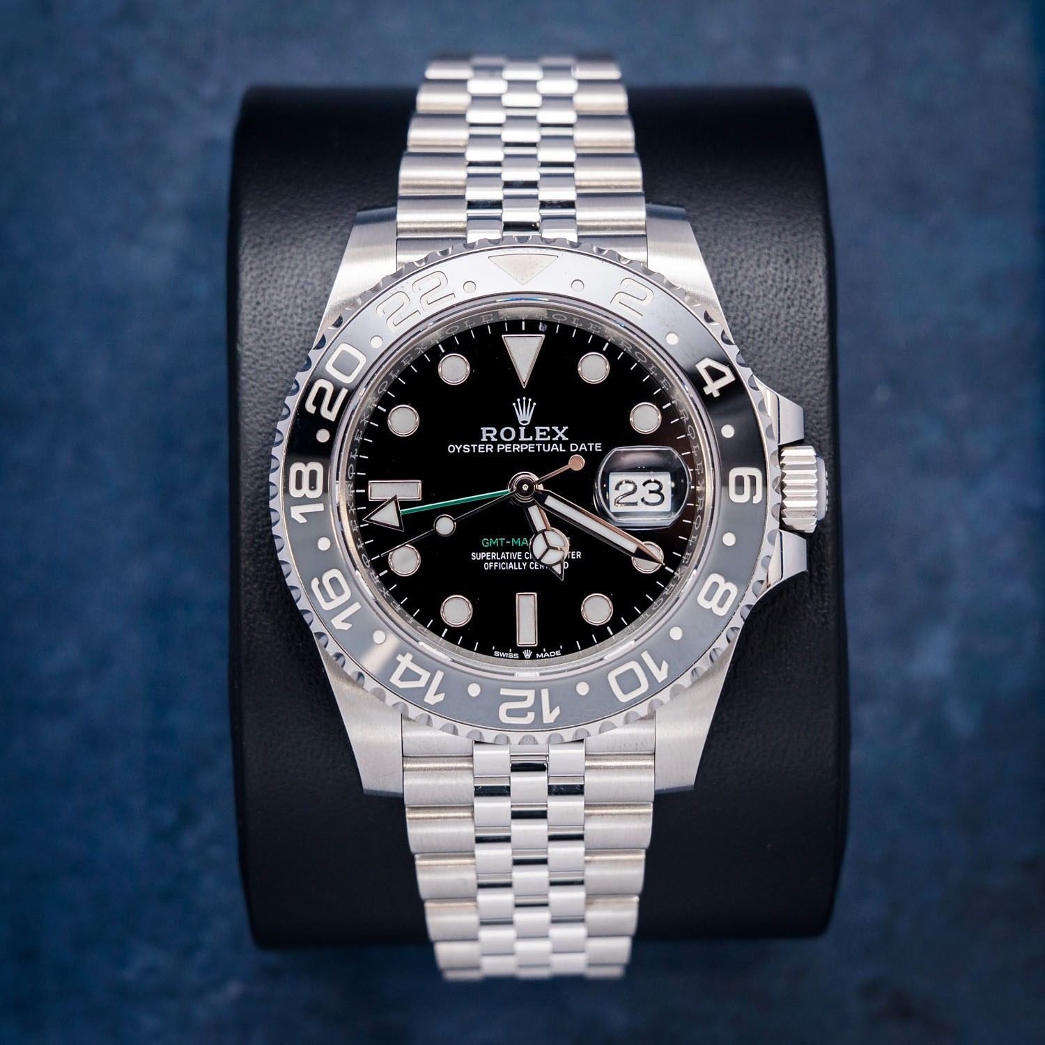 Rolex GMT Master II - 40MM (126710GRNR) - "Bruce Wayne" Steel - Ceramic - Jubilee - 2026 Card & Box
