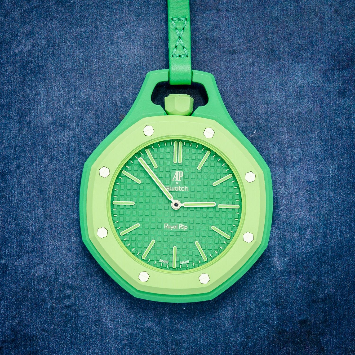 Audemars Piguet X Swatch Pink "Green Eight" Unworn 2026 W/box
