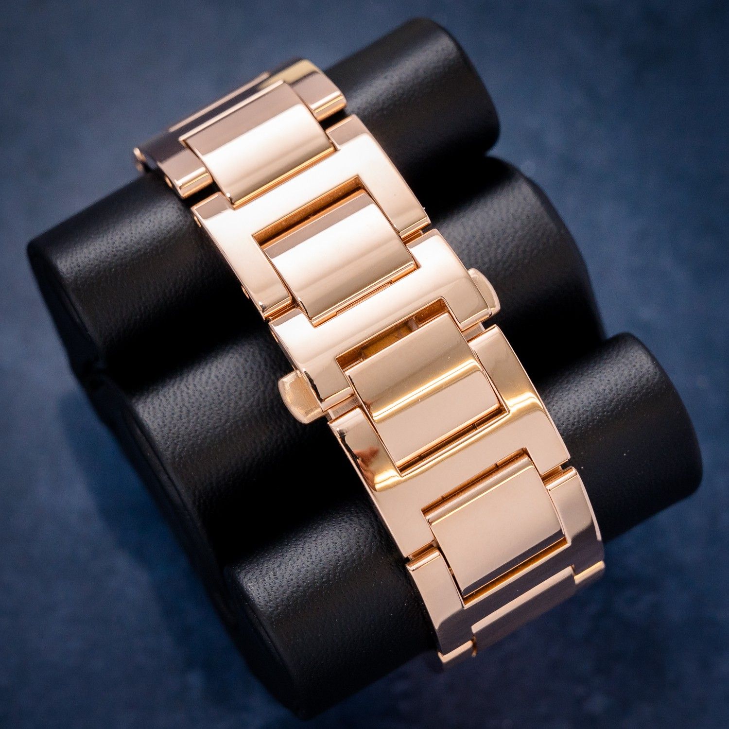 Cartier Ballon Bleu 42MM (WE9008Z3 / 2999) Rose Gold - Two Row Diamonds - Automatic Watch & Box