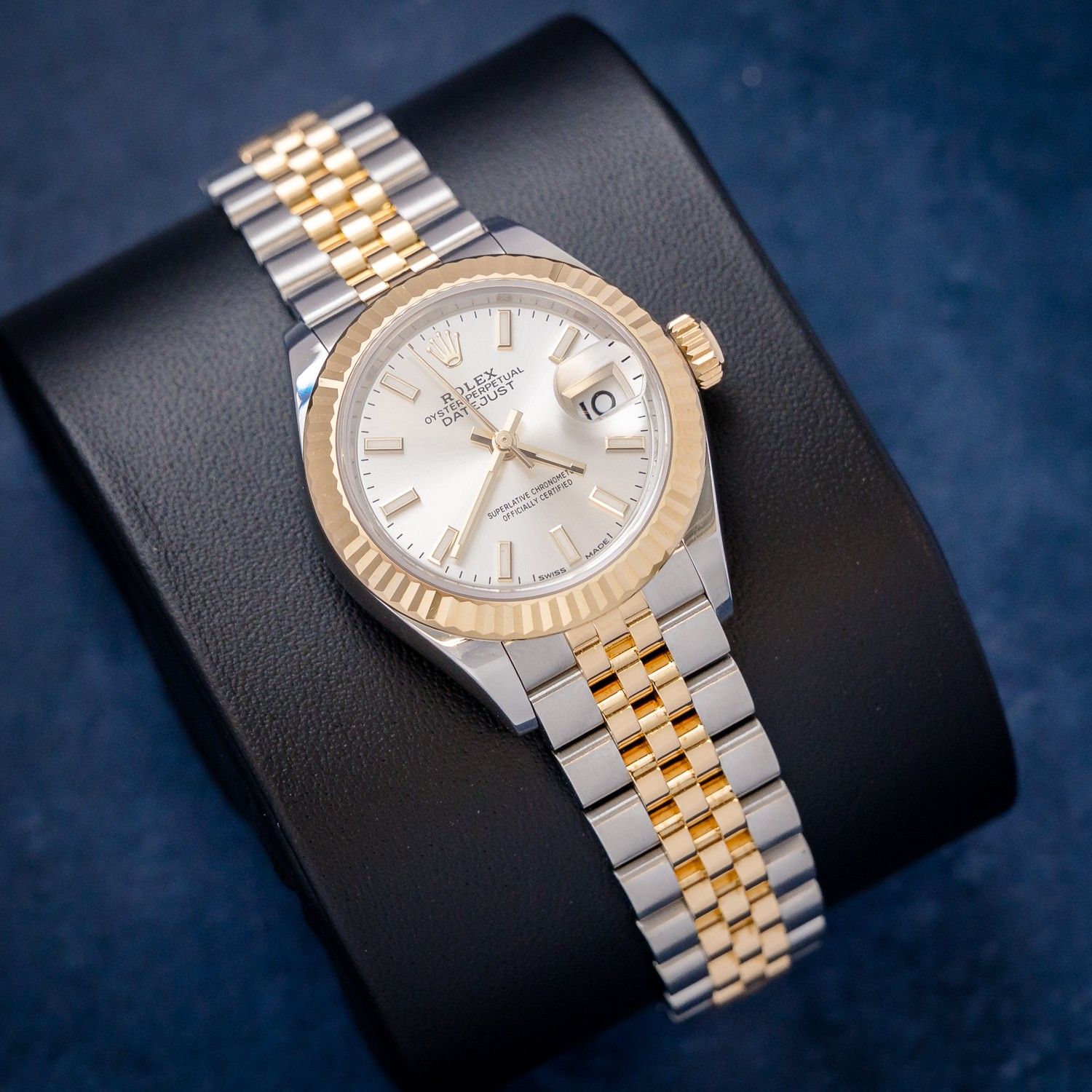 Rolex Datejust 28MM (279173) Steel & Yellow Gold - Silver Index Dial - Jubilee Brac. -  No Card, White Tag & Box