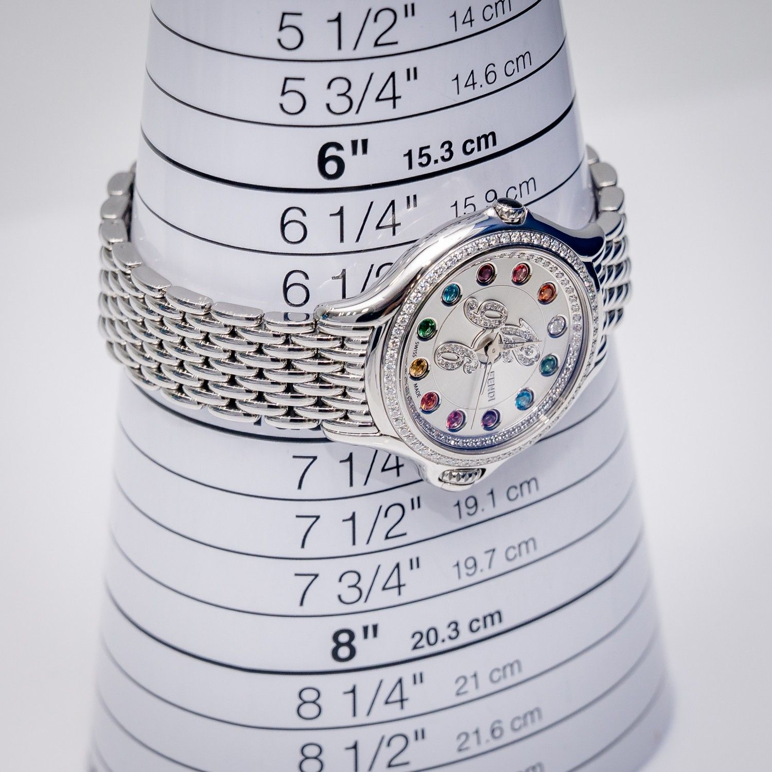 Fendi Crazy Carats 10500l 33MM SS Quartz Watch (SW1227)