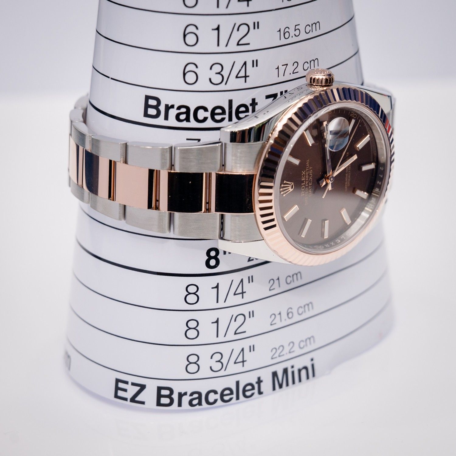 Rolex Datejust 41MM (126331) - Steel & Rose Gold - Oyster Bracelet - Chocolate Index Dial - 2024 Card & Box
