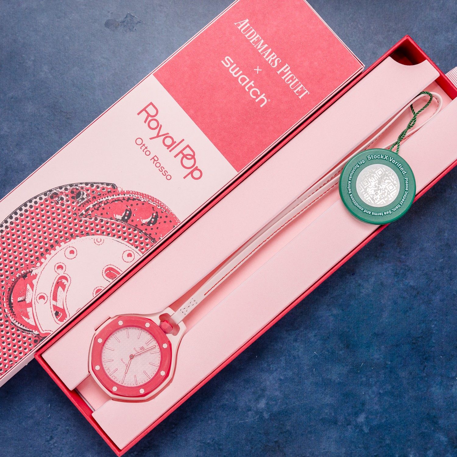 Audemars Piguet X Swatch Pink "Otto Rosso" Unworn 2026 W/box