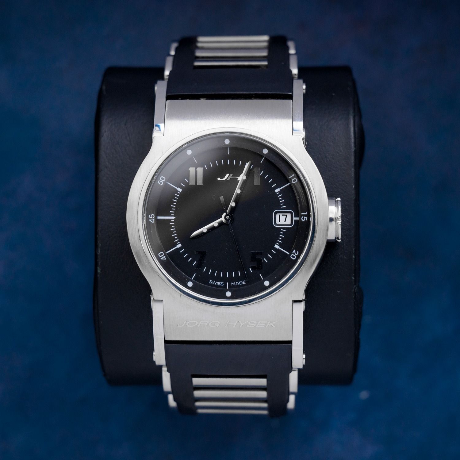 Jorg Hysek Anegada - Steel Black Rubber