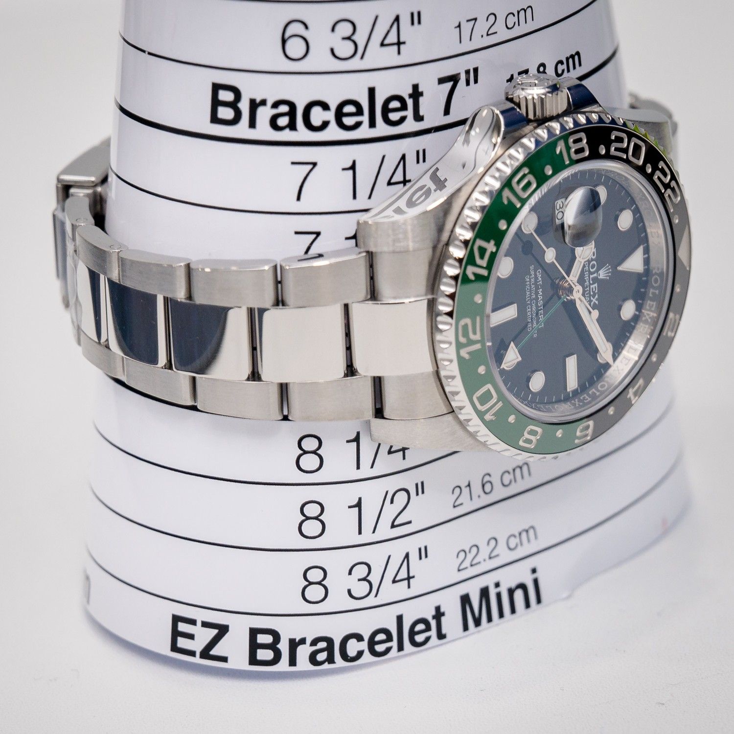 Rolex GMT 40MM (126720VTNR) "Lefty Sprite" - Oyster Brac - Green Ceramic - 2025 Card & Box