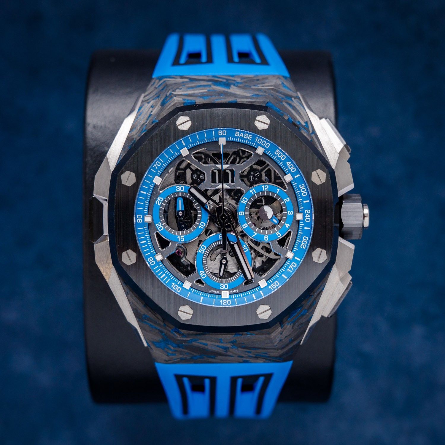 Audemars Piguet Royal Oak Concept - 43MM - (26650FO.OO.D353CA.01) GMT Cft Carbon Openworked Dial