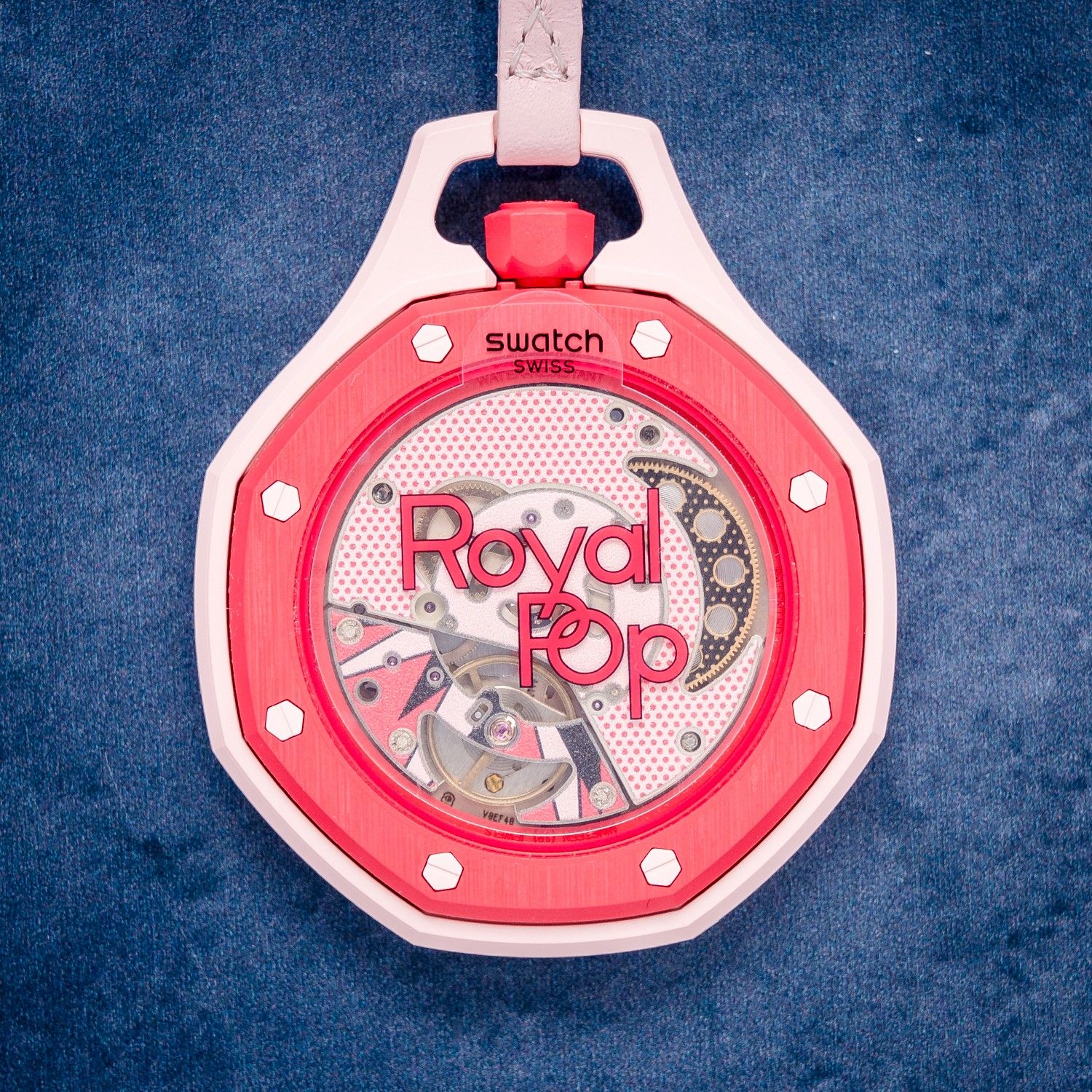 Audemars Piguet X Swatch Pink "Otto Rosso" (SW1198)