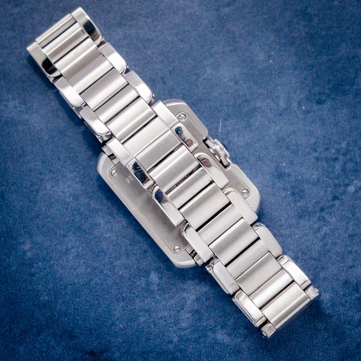 Cartier Tank Anglaise 22MM (3485) Quartz - Steel - Watch & Box