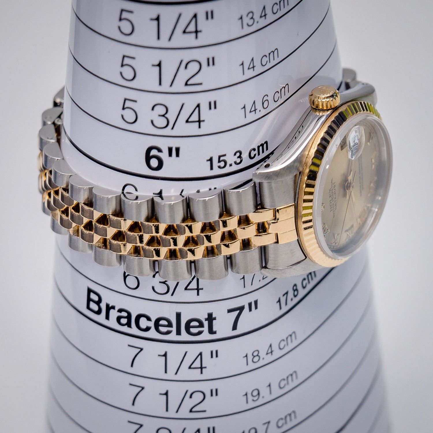 Rolex Datejust 31MM (68273) Steel & Yellow Gold - Champagne Roman - Watch & Box