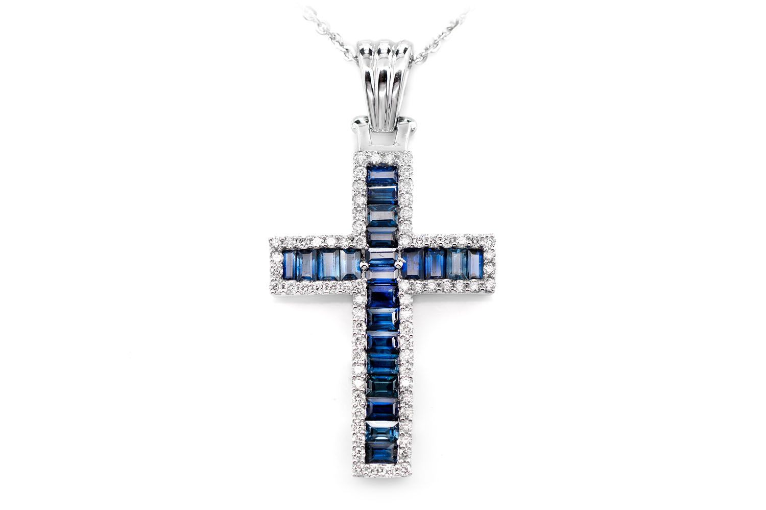 【King Ice】☆日本未入荷☆CELESTIAL CROSS NECKLACE 2.5\" Icy Cross Necklace | Hip Hop Crosses | King Ice