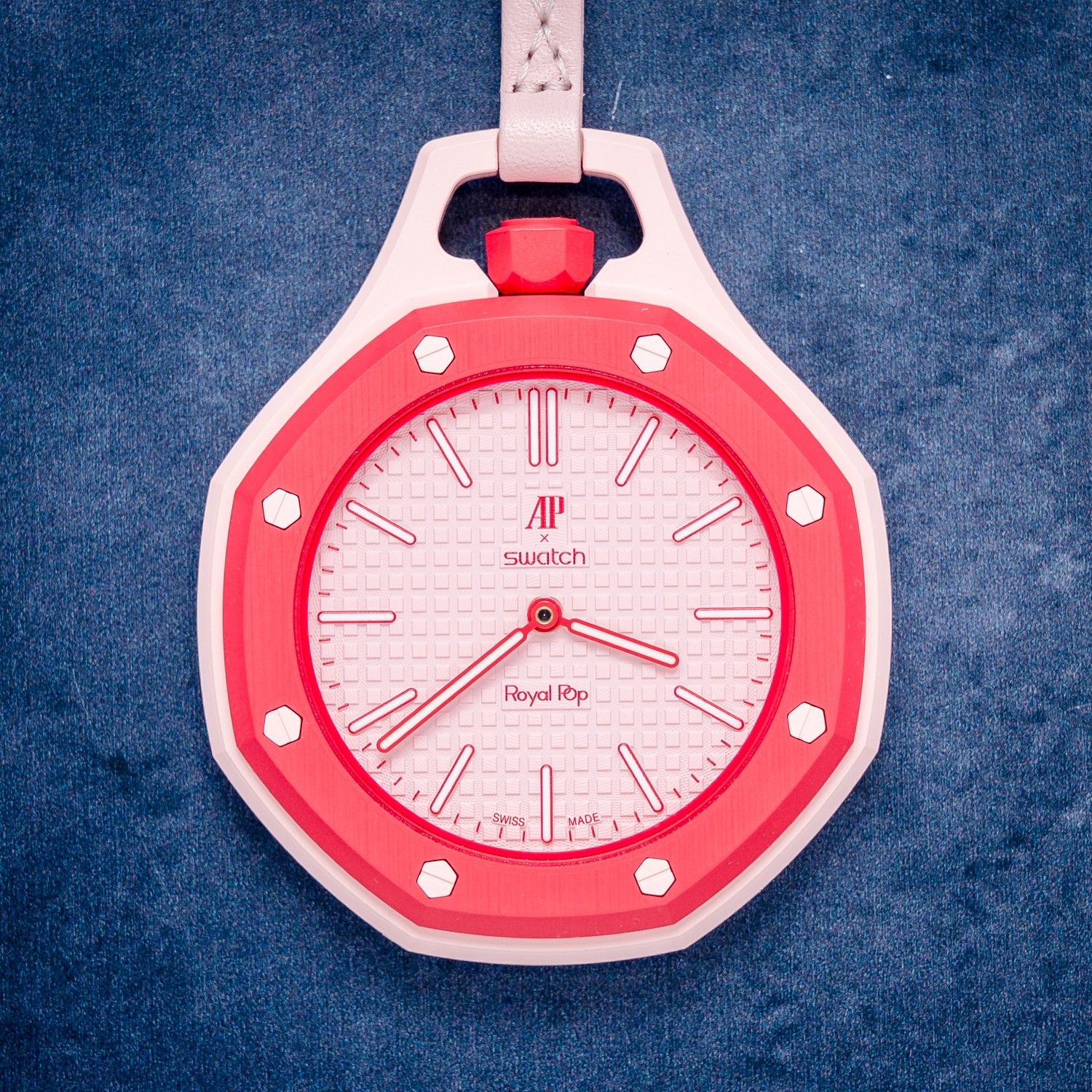 Audemars Piguet X Swatch Pink "Otto Rosso" (SW1198)